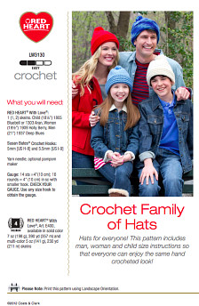 Crochet Family of Hats